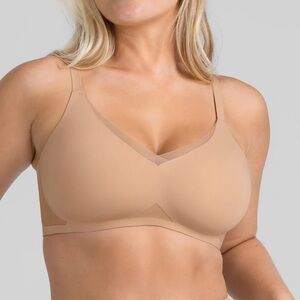 HONEYLOVE CrossOver Bra in Sand Size 38DDD